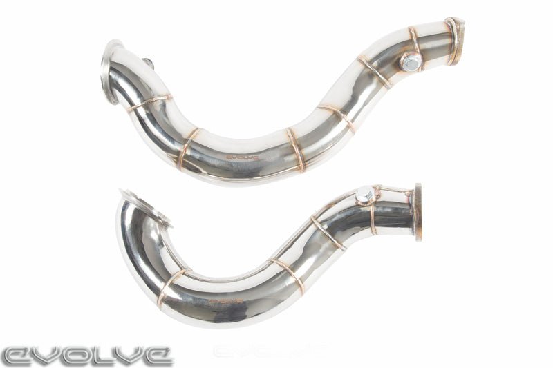 Evolve Catless Turbo Downpipes - BMW 1 Series 135i | 1M | 3 Series 335i N54 - Evolve Automotive