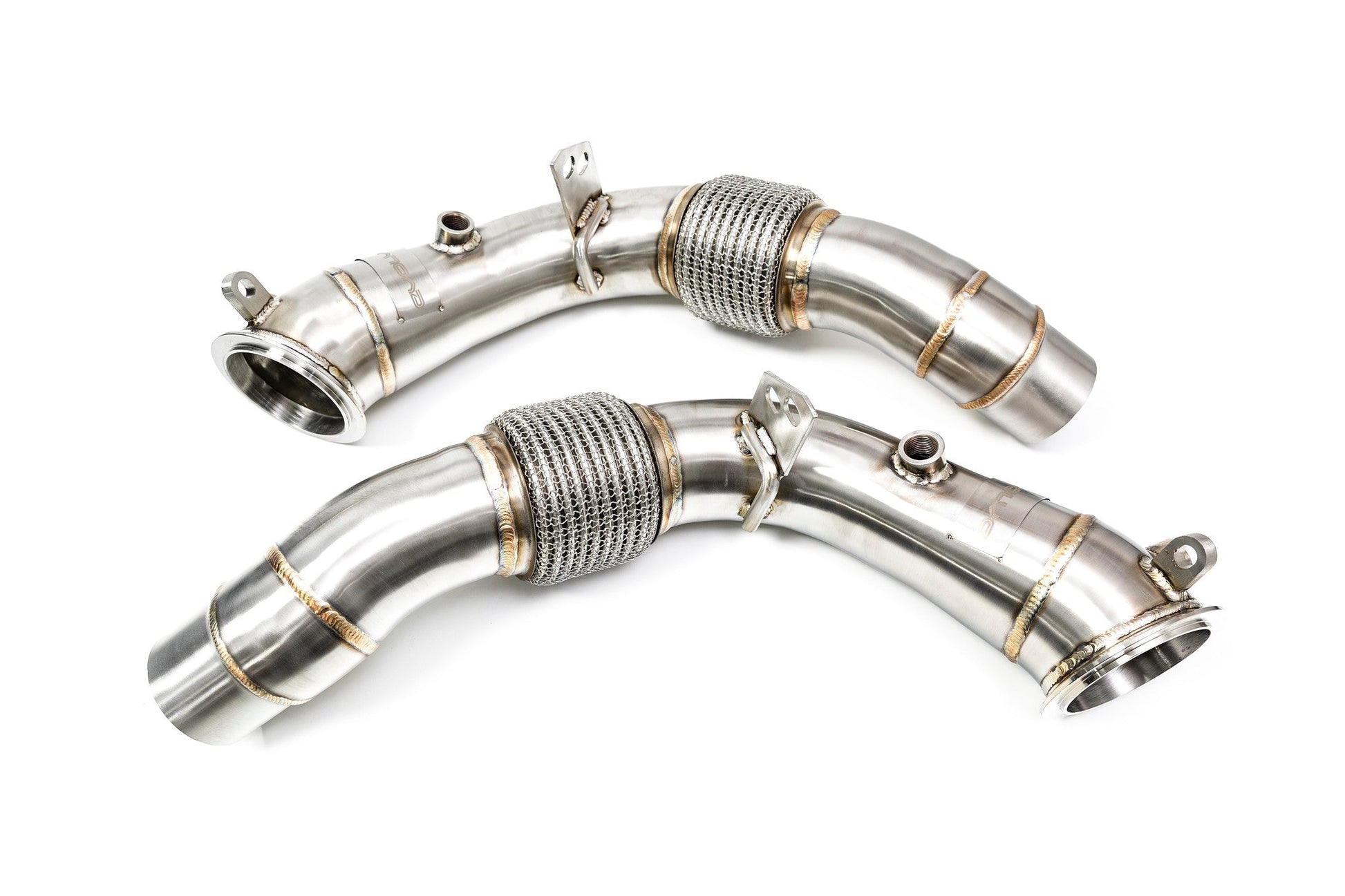 Evolve Catless Turbo Downpipes - BMW F10 M5 | F12/F13 M6 (S63) - Evolve Automotive