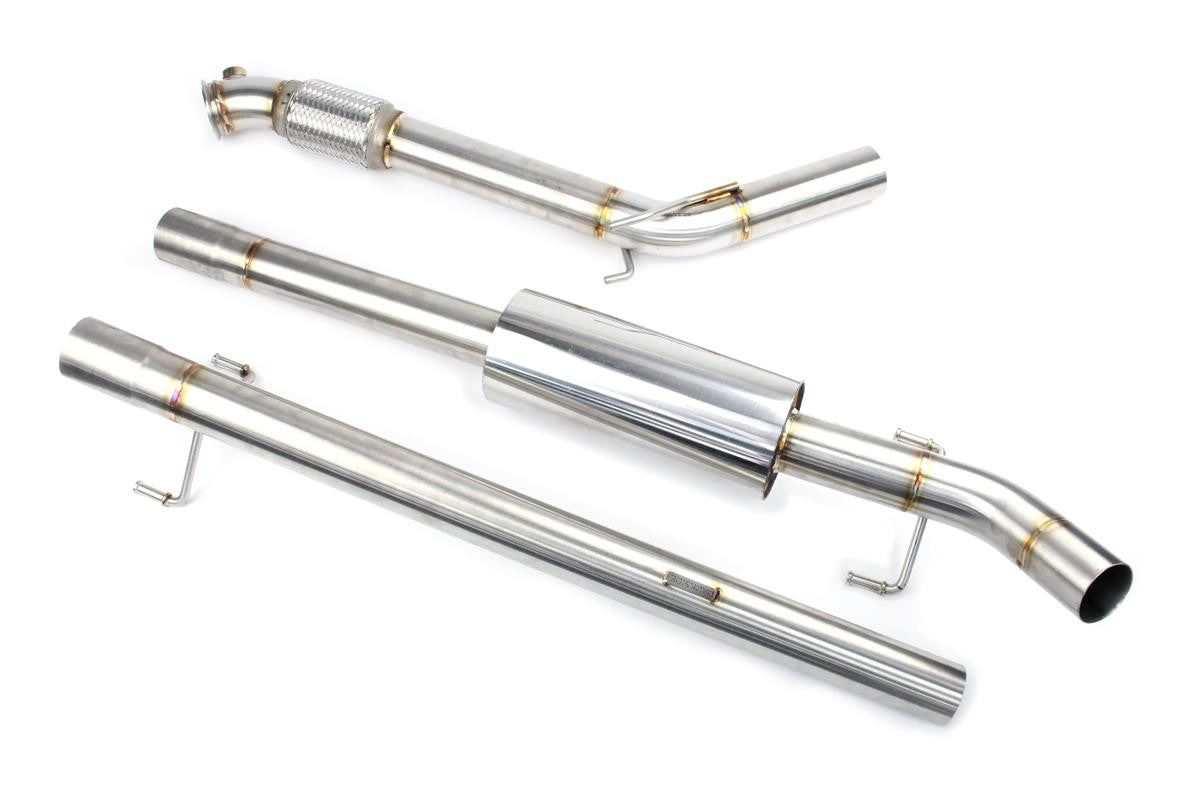 VW Crafter 2.0 / 2.5 TDI CR DPF Delete Downpipe &amp; De-Cat Mid Pipe