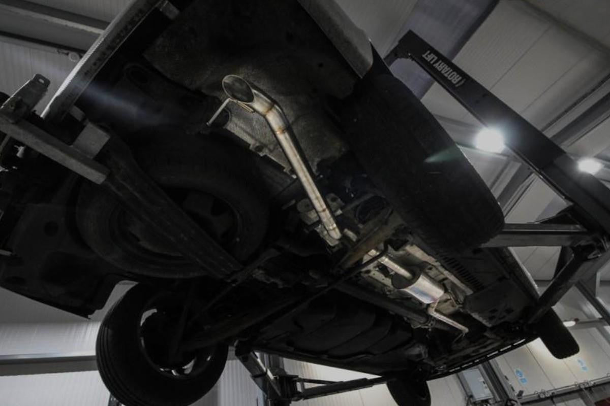 Darkside VW Transporter T5 2.5 &amp; T5.1 2.0 TDI Cat-Back Exhaust System