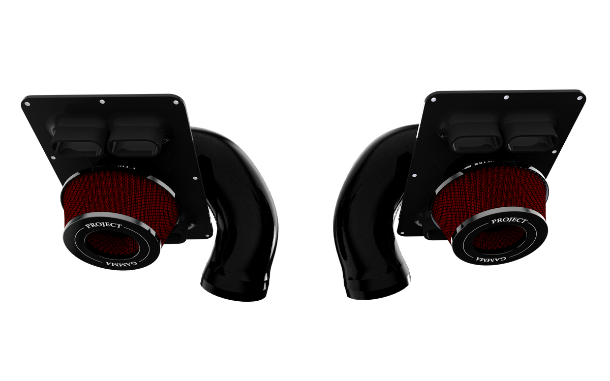 ProjectGamma Black Silicone Intake System for McLaren 540C / 570S / 570GT / 600LT