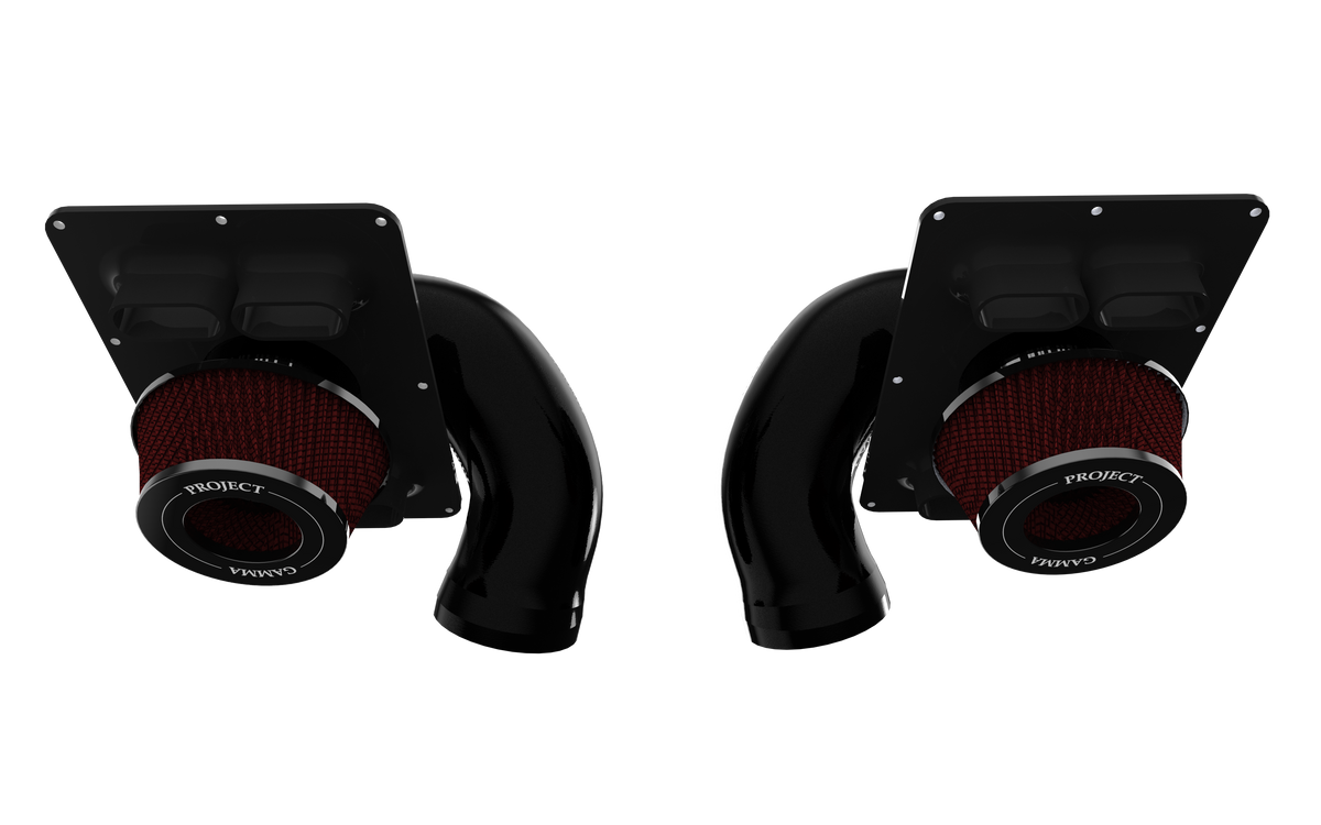 ProjectGamma Black Silicone Intake System for McLaren 540C / 570S / 570GT / 600LT