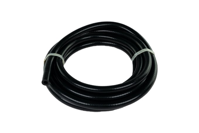 Turbosmart Silicon Hose 3m Pack - 6mm Reinforced Vac Hose - Black - Image 1