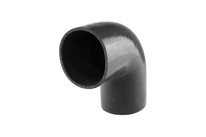Turbosmart Silicon 90 Degree Hose Elbow 4.00" (Black) - Image 1