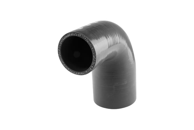Turbosmart Silicon 90 Degree Reducer Elbow 2.00–3.00" (Black) - Image 1