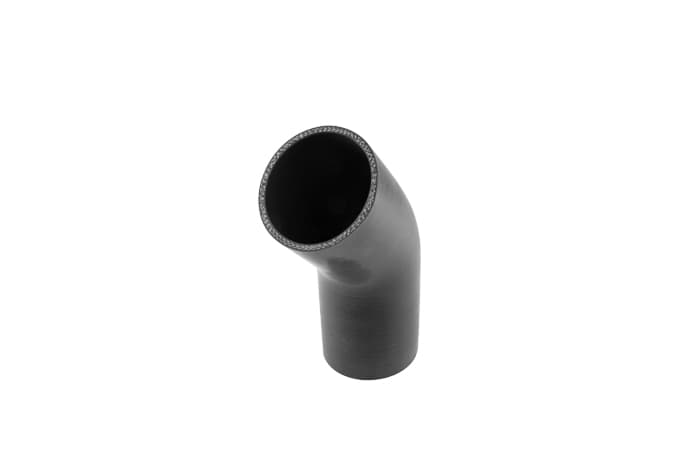 Turbosmart Silicon 45 Degree Silicon Hose Elbow 2.75" (Black) - Image 1