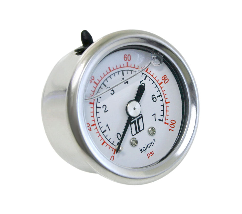 Turbosmart Gauge 0-100psi Liquid Filled Suit FPR &amp; OPR Series - Image 1