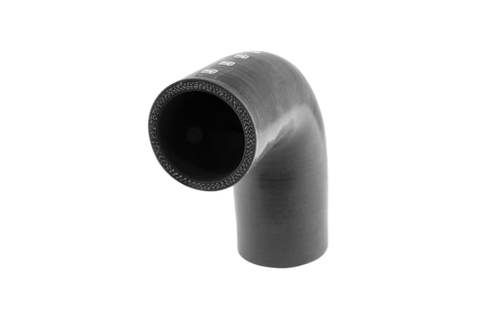 Turbosmart Silicon 90 Degree Reducer Elbow 2.00–2.50" (Black) - Image 1