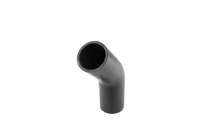 Turbosmart Silicon 45 Silicon Hose Elbow 2.00" (Black) - Image 1