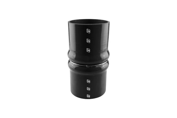 Turbosmart Silicon Double Hump Silicon Hose 4.00" (Black) - Image 1
