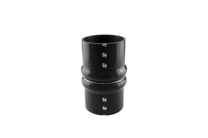 Turbosmart Silicon Double Hump Silicon Hose 3.50" (Black) - Image 1
