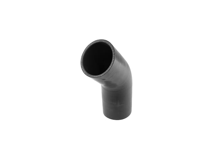 Turbosmart Silicon 45 Degree Silicon Hose Elbow 2.50" (Black) - Image 1
