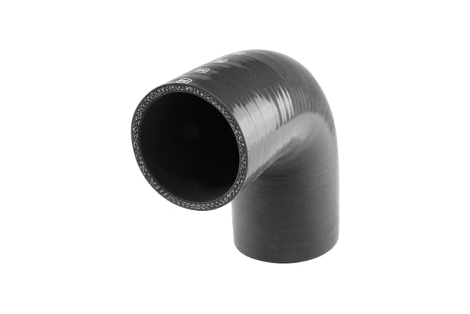 Turbosmart Silicon 90 Degree Reducer Elbow 2.50–3.00" (Black) - Image 1