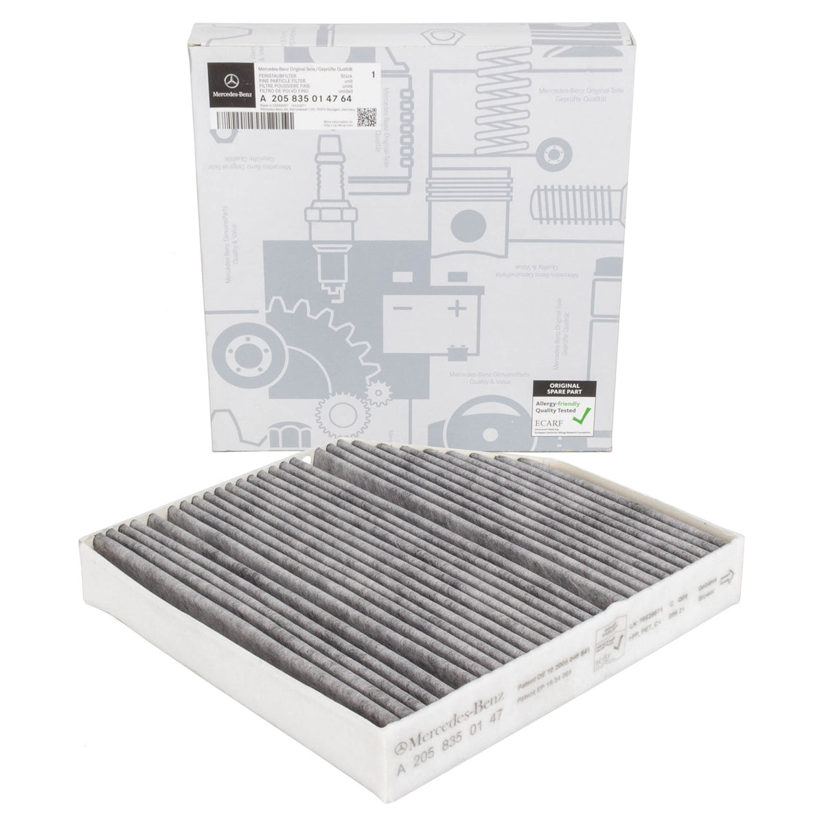Mercedes Cabin Air Filter - Genuine Mercedes 2058350147 - Mercedes W205 C Class
