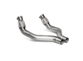 Akrapovic Link Pipe Set (SS) for Audi C7 RS6/RS7/S6/S7 with Audi Sport Akrapovic Exhaust System