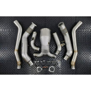 Redstar Audi C8 A6|A7 55TFSI Downpipe Resonator Delete system