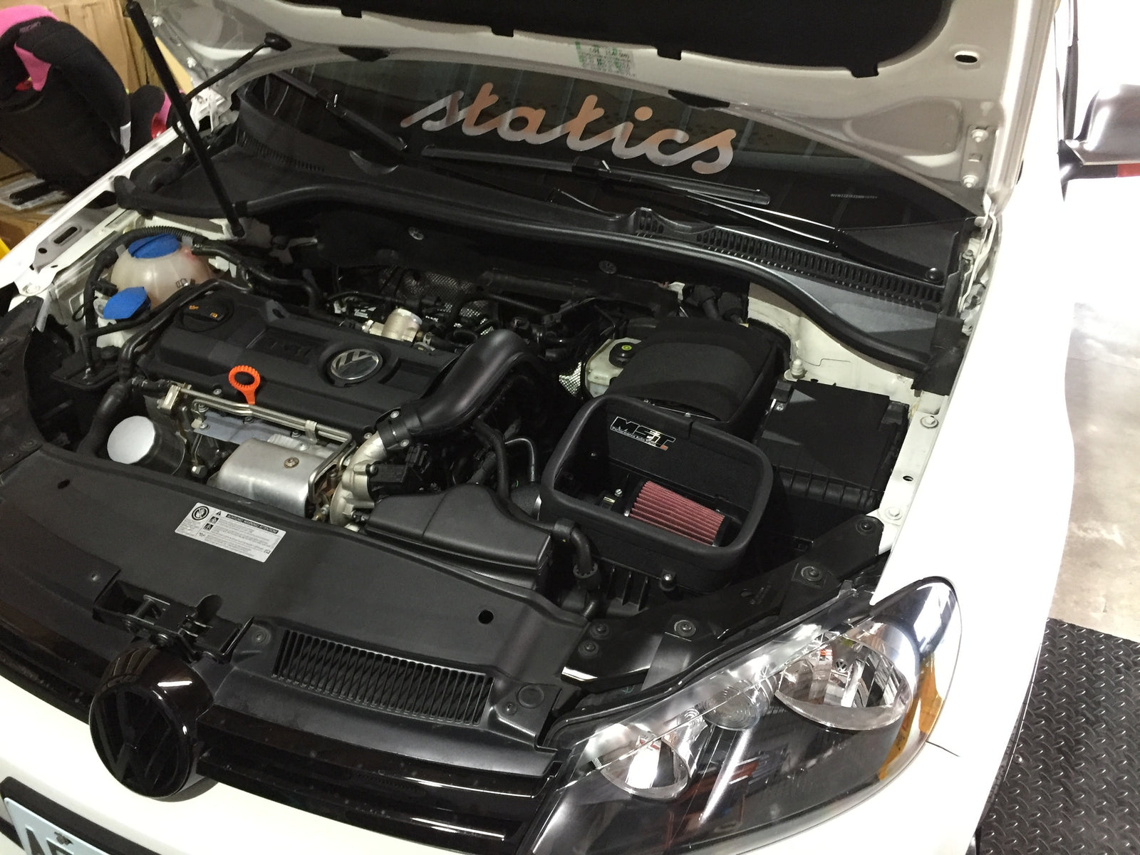 MST VW Golf MK6 1.4 TSI Single Charge Cold Air Intake System (VW-MK602)