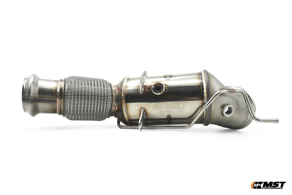 MST Catted Downpipe For BMW G20/G21 B48 2.0 OPF/GPF (BW-4807DP)
