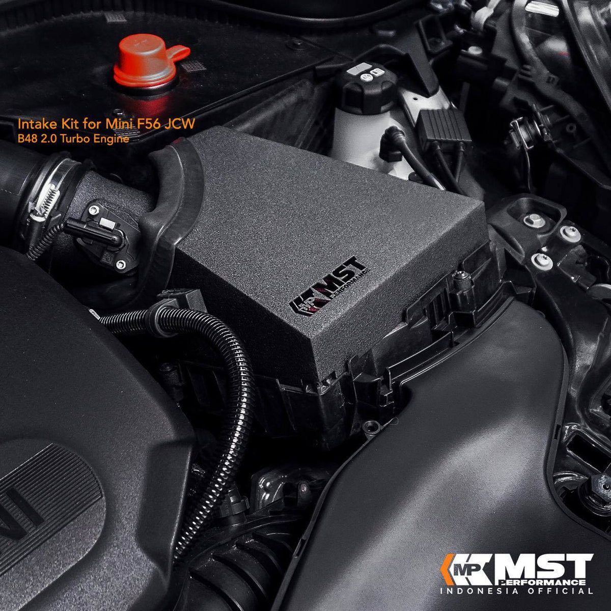 MST 2018+ Mini Cooper F55 F56 F57 Cold Air Intake system (MI-F5602)