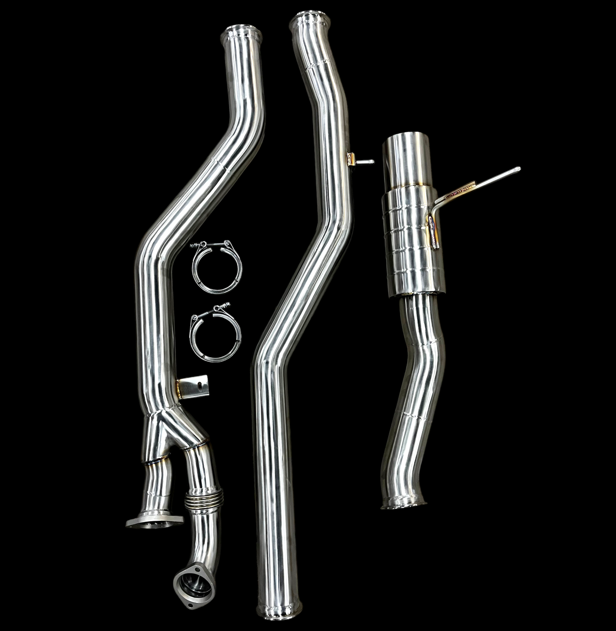 ProjectGamma BMW G8X M3/M4 R-Type Single Exit Catback  Exhaust System (PREORDER)