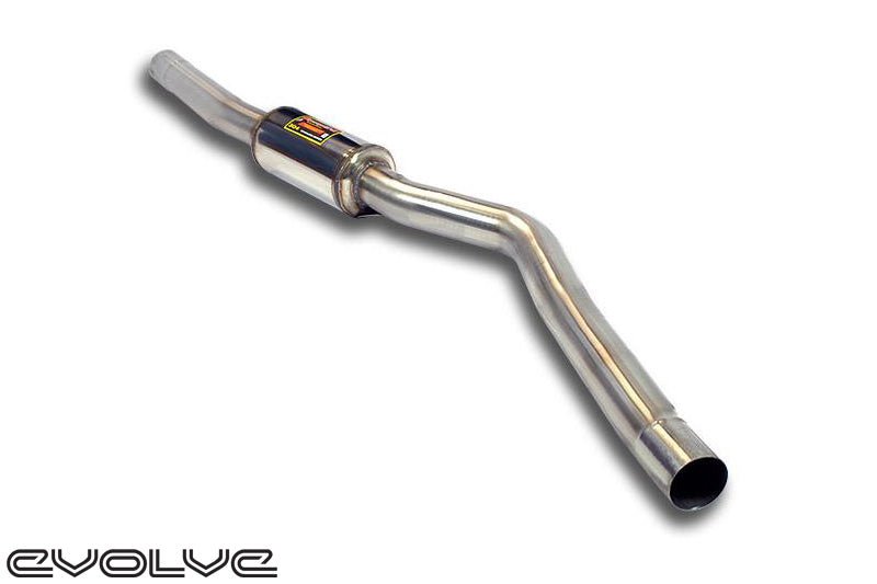 Supersprint Centre Pipe (Resonated) - BMW 3 Series F30/F31 335I/340I - Evolve Automotive