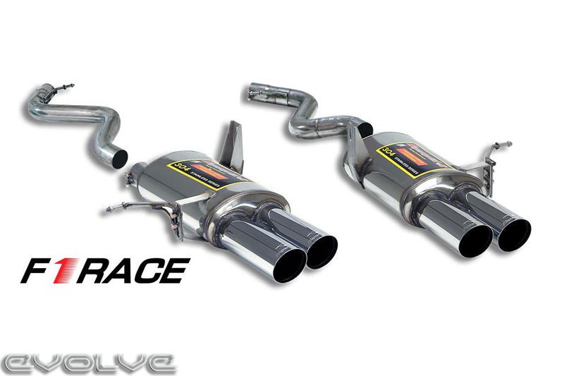 Supersprint F1 Race Lightweight Rear Exhaust - BMW 3 Series E92 | E93 M3 - Evolve Automotive