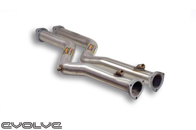 Supersprint Front Pipes De-Cat - BMW 3 Series E46 M3 - Evolve Automotive