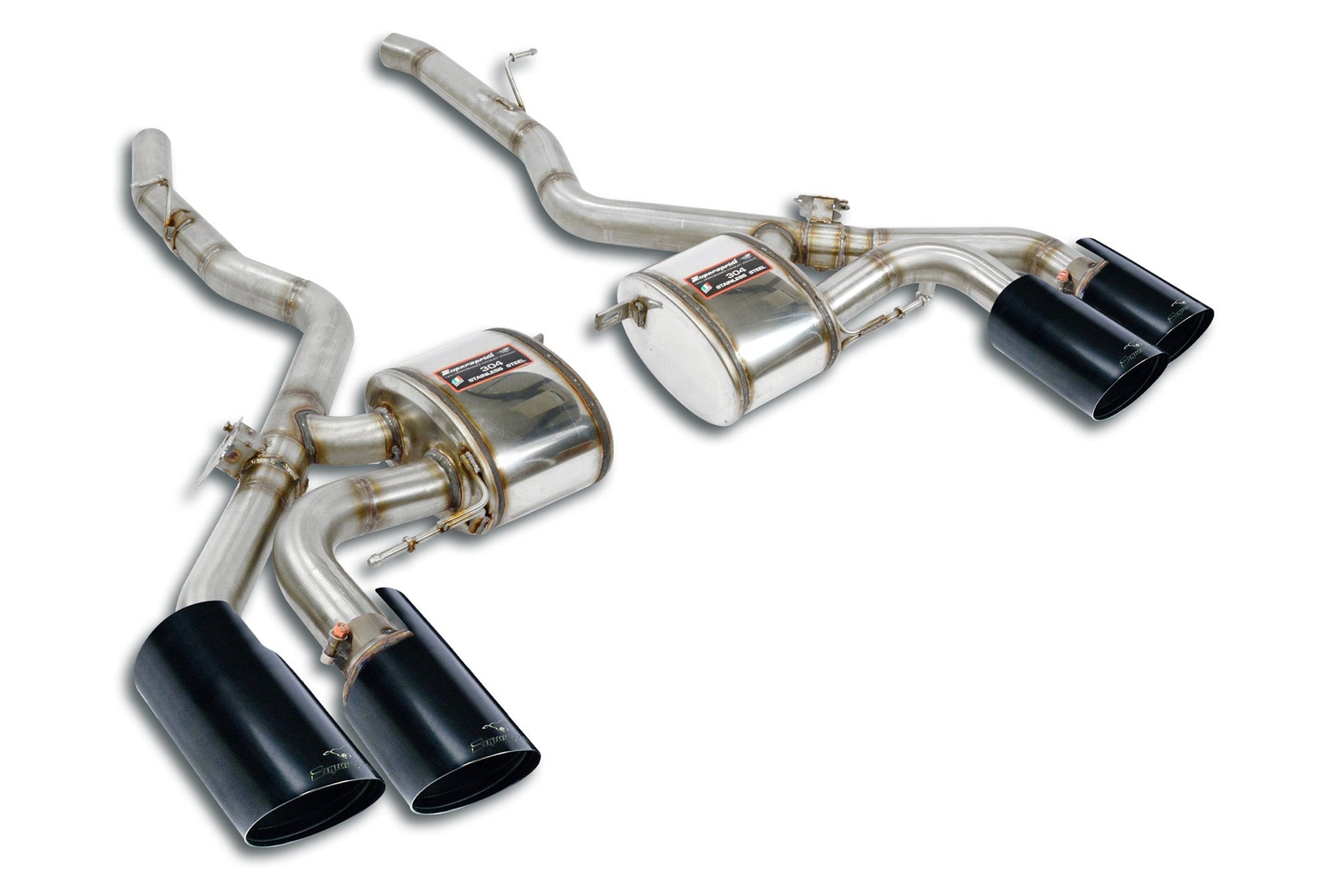 Supersprint Race Valved Rear Exhaust - BMW G80 M3 | G82 M4 - Evolve Automotive