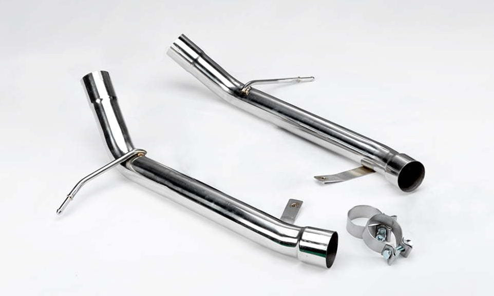 VRSF Stainless Steel Muffler Delete for 07-13 BMW 335i/335xi/335is E90/E91/E92/E93 N54 &amp; N55